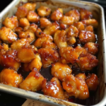 Keto Baked Sweet and Sour Chicken