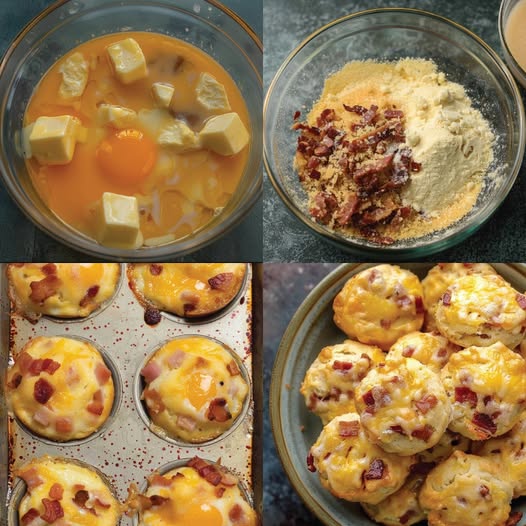 Keto Bacon Muffins