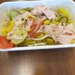 Jersey Mikes Turkey sub in a bowl.
