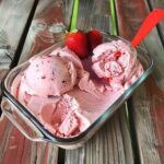 0 point strawberry ice cream