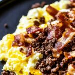 Carnivore Beef & Bacon Breakfast Scramble