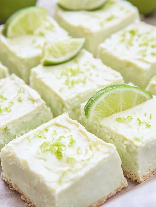 Keto Key Lime Pie Bars