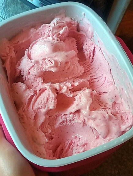 Zero Point Strawberry Ice Cream