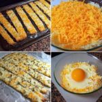 Keto Cheesy Garlic Breadsticks