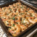 Garlic Butter Shrimp with Breadcrumbs