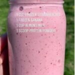 Low Point Strawberry Banana Protein Smoothie