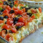 Keto 7 Layer Taco Dip