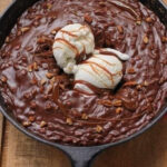 zero point Chocolate Skillet Cake & Ice Cream!!!