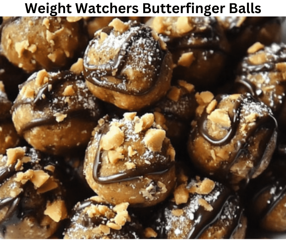 Weight Watchers Butterfinger Balls