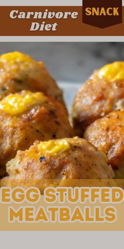 Egg-Stuffed Meatballs (Strict Carnivore)