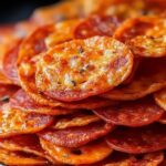 Pepperoni Cheese Crisps