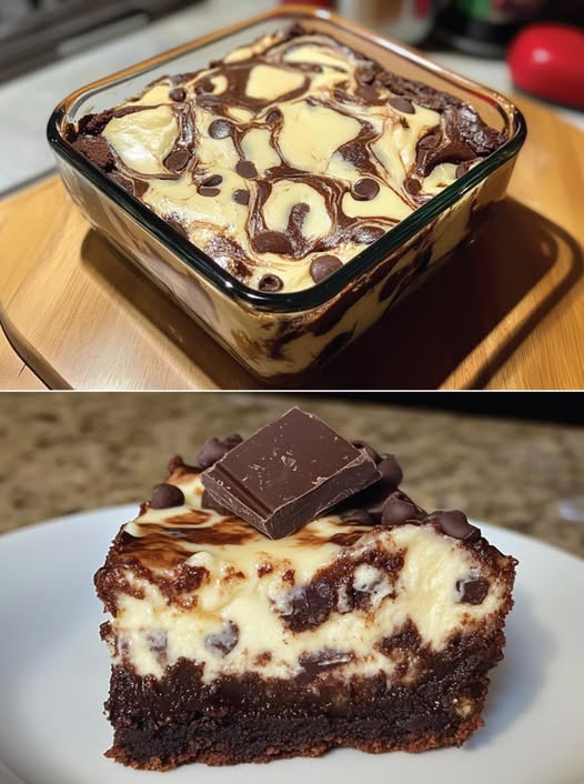 Low-Point Cheesecake Brownies