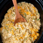 Weight Watchers-friendly Crock Pot Chicken and Rice