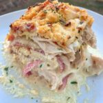 Easy Keto Chicken Cordon Bleu Casserole