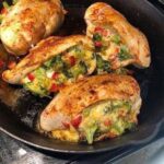 Broccoli and Cheddar Stuffed Chicken Breast