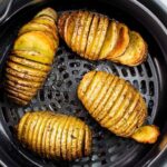 Air Fryer Hasselback Potatoes