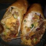 Keto Beef and Cheese Chimichanga