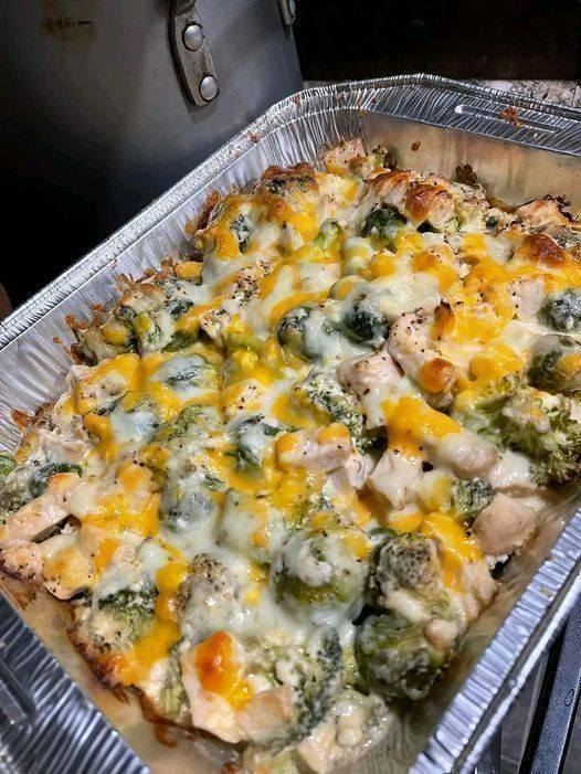 Keto Chicken Broccoli Casserole