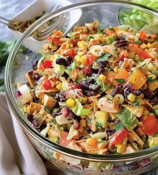 Tex-Mex Chopped Chicken Salad (WW Friendly)