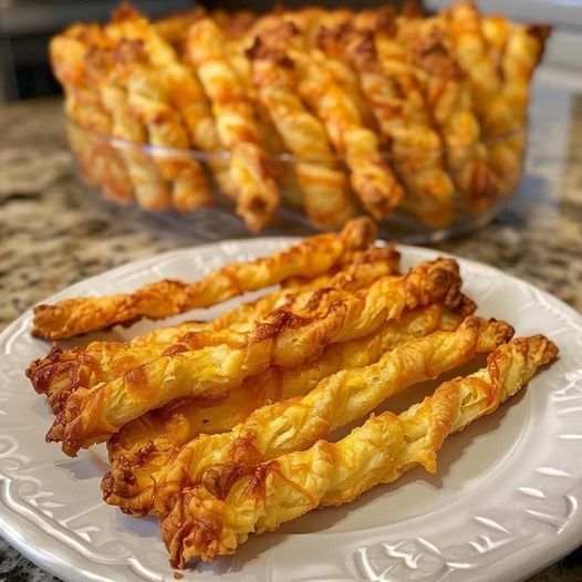 Air Fryer Cheese Straws