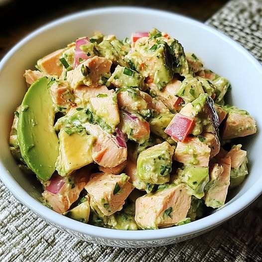 Keto Avocado Tuna Salad