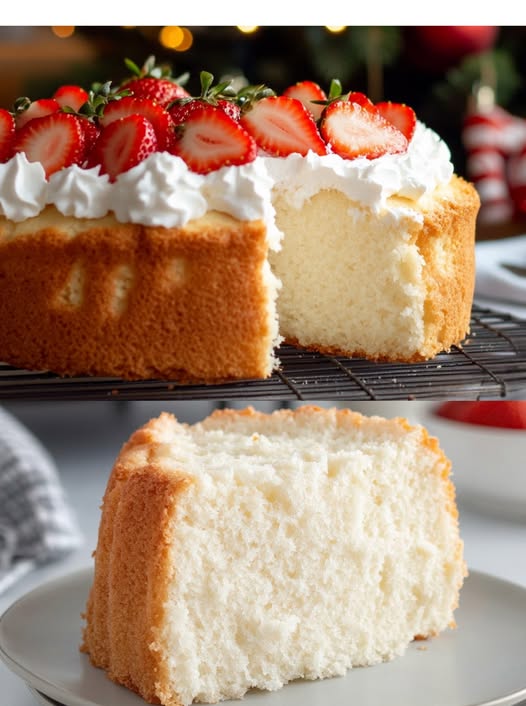 Keto Angel Food Cake