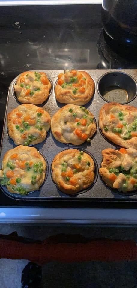 Keto Mini Chicken Pot Pies