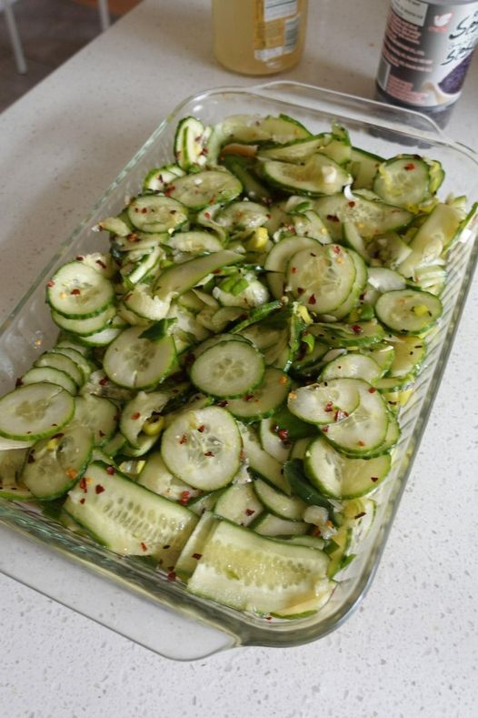 Cucumbers With A Bang