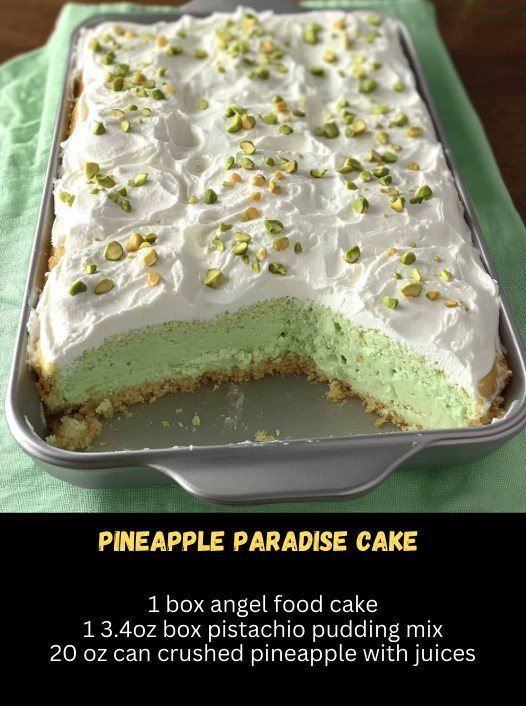 Pineapple Paradise Cake