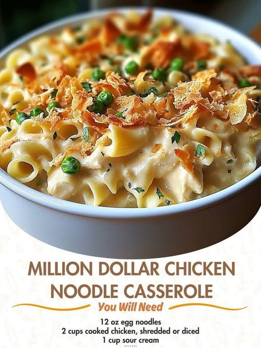 Million Dollar Chicken Noodle Casserole (WW SmartPoints)