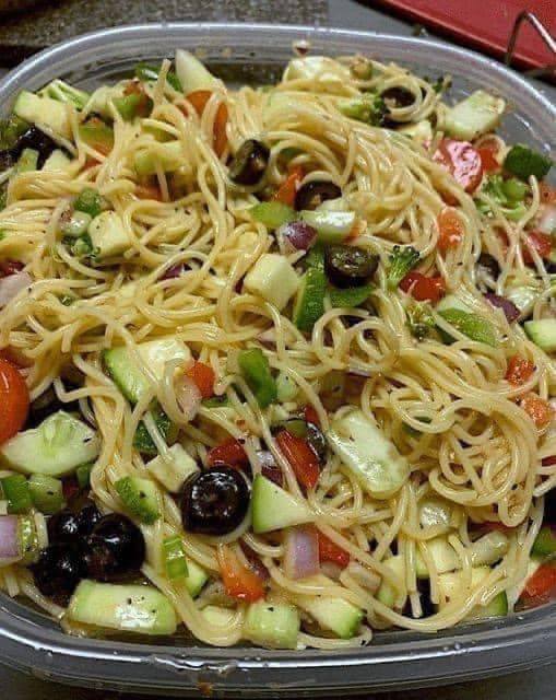 WW California Spaghetti Salad Recipe