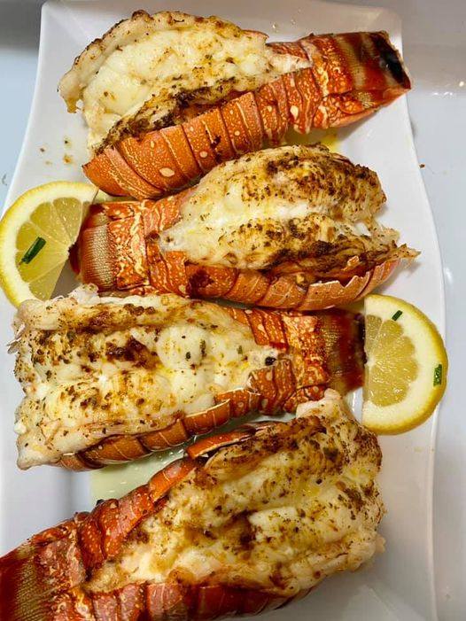 THE BEST AIR FRYER LOBSTER TAILS