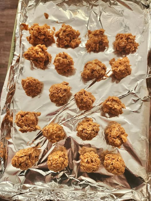 One Point Oatmeal Peanut Butter Balls