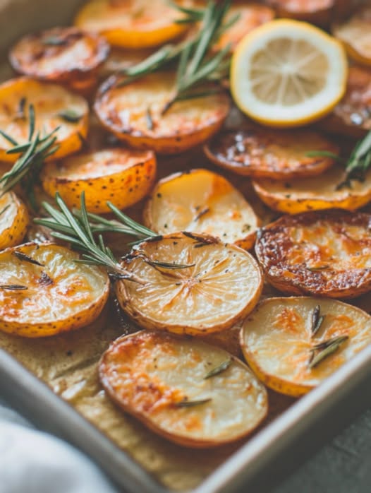 Lemon Rosemary Roasted Potatoes