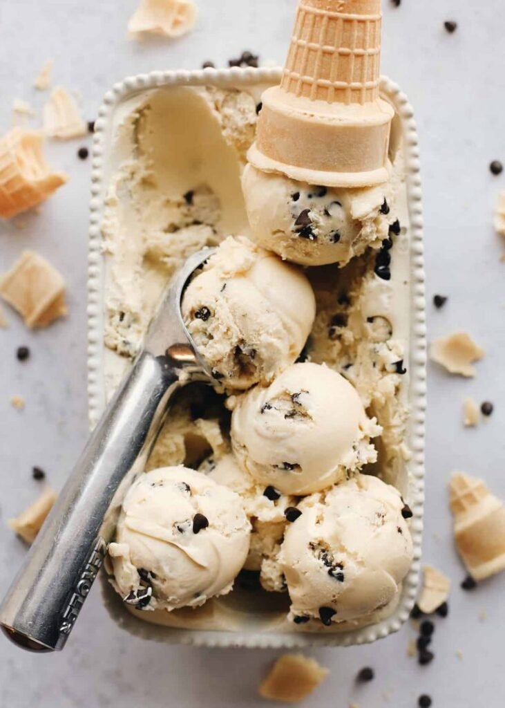 2 Point Chocolate Chip Ice cream Balls