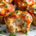 Keto Chicken Meatloaf Cups