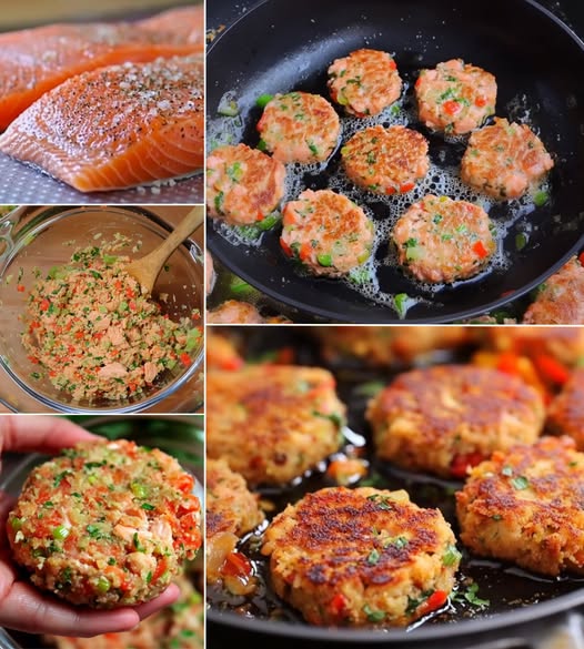 Keto Salmon Cakes