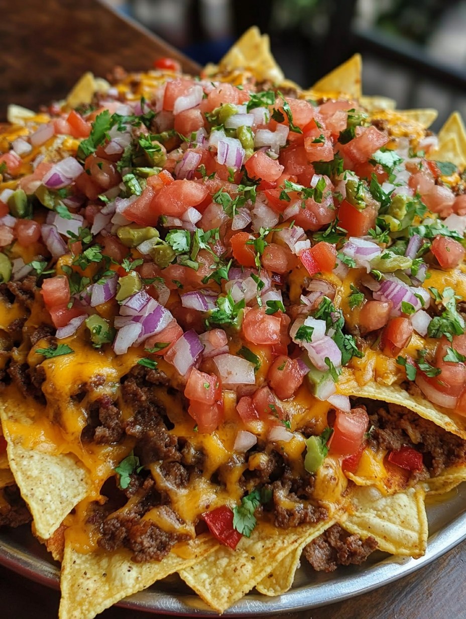 Weight Watchers-Friendly Beef Nachos Supreme