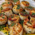 Garlic Butter Air Fryer Scallops
