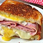 Air Fryer Fried Egg Sandwich