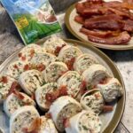 Low-Carb Chicken Bacon Ranch PinwheelsI
