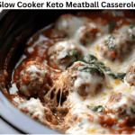 Slow Cooker Meatball Casserole