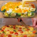 Creamy Baked Broccoli with Tomatoes and Kale By Olivia James