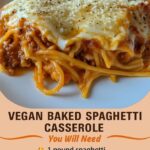 Vegan Baked Spaghetti Casserole