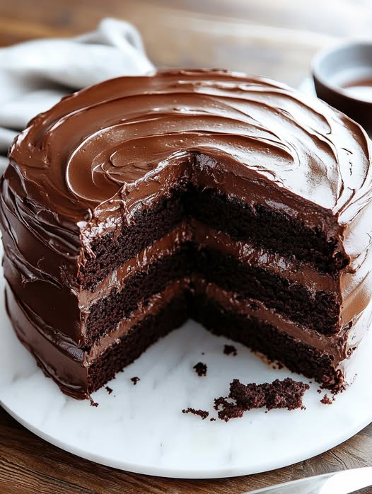 Vegan Chocolate Layer Cake