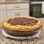 WW-Friendly Chocolate Peanut Butter Cream Pie