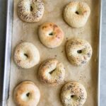 These 2 Ingredient Bagels are simply made with self rising flour and non-fat Greek yogurt!