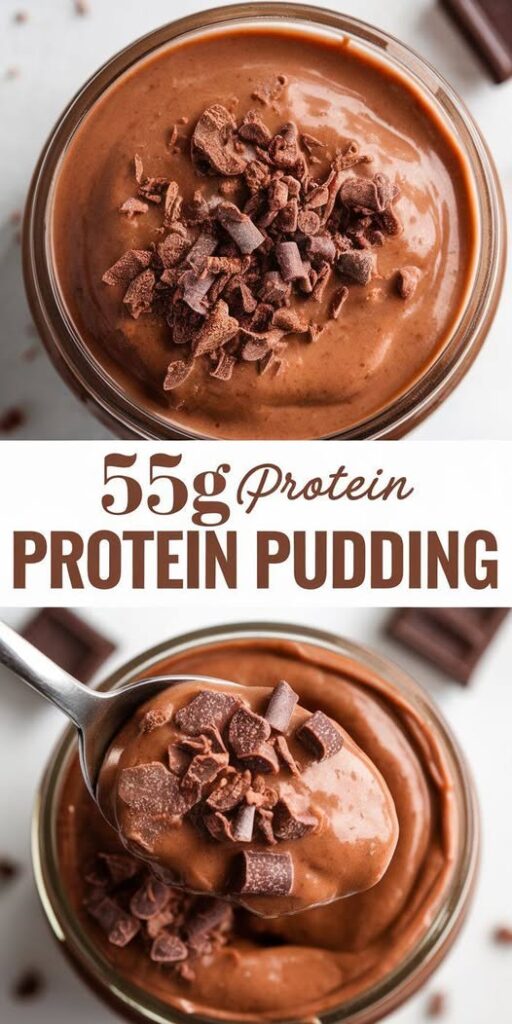 55g of protein disguised as dessert