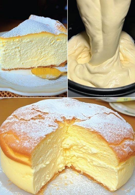 Keto Cloud Bread Cheesecake (Japanese Soufflé Style)
