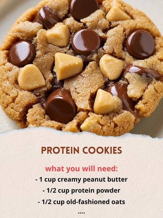 Peanut Butter Protein Cookies (Soft, Chewy, Guilt-Free!)